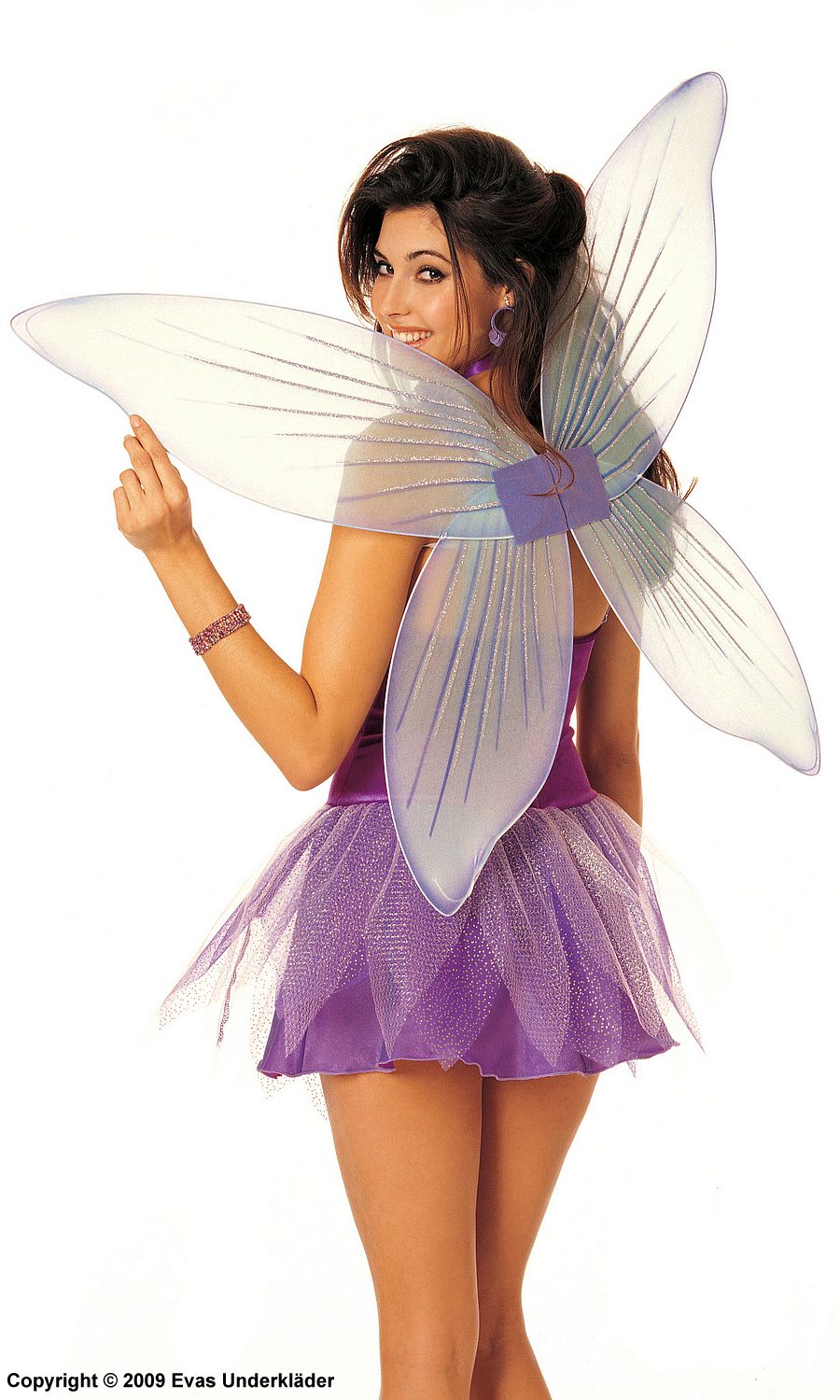 Fairy wings in lilac